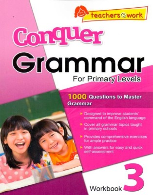 Conquer Grammar For Primary Levels Workbook-3(English, Paperback, Shree Books)