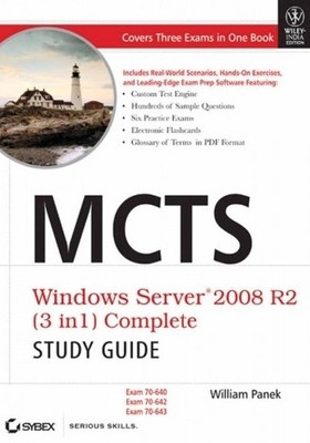 Mcts Windows Server 2008 R2 (3 in 1) Complete Study Guide(English, Paperback, Panek William)