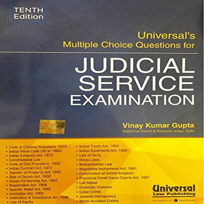 Universal's Multiple Choice Questions for Judicial Service Examination 14 Edition(English, Paperback, Vinay Kumar Gupta)
