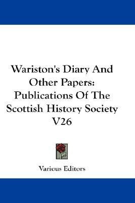 Wariston's Diary And Other Papers(English, Paperback, unknown)