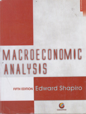 Macroeconomic Analysis 5/e(English, Paperback, Shapiro E)