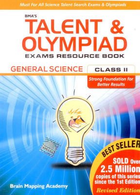 BMA'S Talent & Olympiad Exams Resource Book General Science Class II(English, Paperback, Brain Maping)