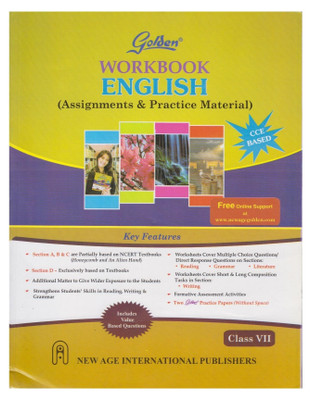 Golden English Workbook (Class-VII)  - Assignments & Practice Material 1st Edition(English, Paperback, S. Gupta)