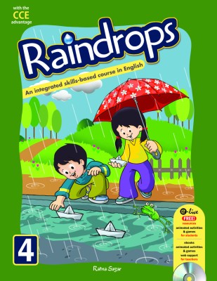 Raindrops English Reader Book 4 (CCE Edition)(English, Paperback, Vinita Khanna)