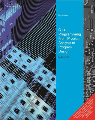 C++ Programming from Problem Analysis to Program Design(English, Paperback, Malik D.S.)