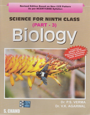 Biology: Science for Ninth Class Pt. 3(English, Paperback, Verma P.S.)