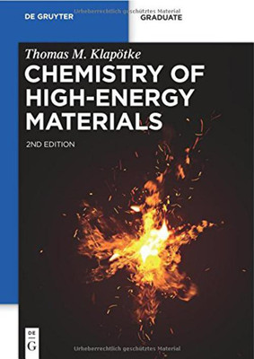 Chemistry of High-Energy Materials(English, Hardcover, Klapoetke Thomas M.)