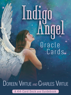 Indigo Angel - Oracle Cards  - A 44 - Card Deck and Guidebook(English, Hardcover, Doreen Virtue, Charles Virtue)