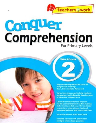 Conquer Comprehension For Primary Levels Workbook-2(English, Paperback, Shree Books)