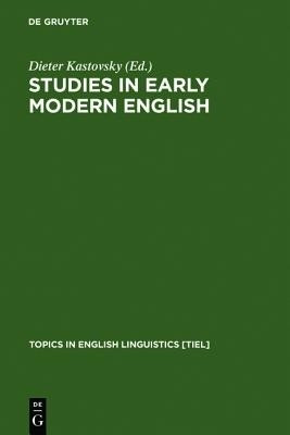 Studies in Early Modern English(English, Hardcover, unknown)
