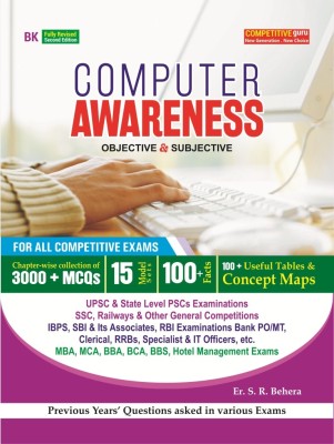 Computer Awareness for General Competitive Exams (Objective with Subjective)(English, Paperback, Soumya Ranjan Behera)