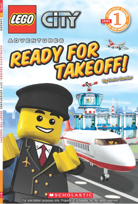 Lego City Reader: Ready for Takeoff!(English, Paperback, Sander Sonia)