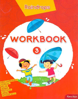 Raindrops English Work Book Class - 3(English, Paperback, Uma Raman)