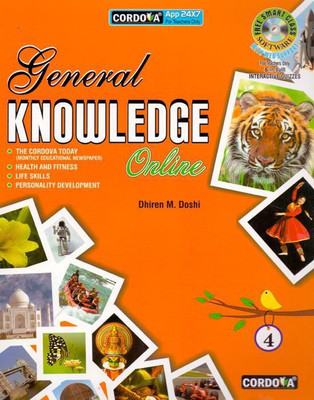 General Knowledge Online Class - 4(English, Paperback, Dhiren M. Doshi)