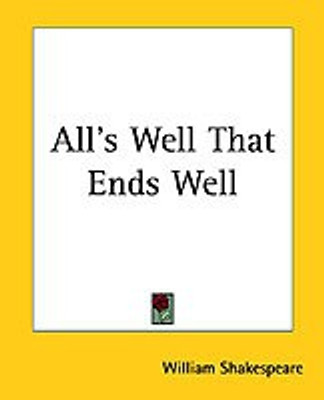 All's Well That Ends Well(English, Paperback, Shakespeare William)
