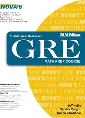 Novas Gre Math Prep Course 2014 Edition(English, JEFF KOLBY)