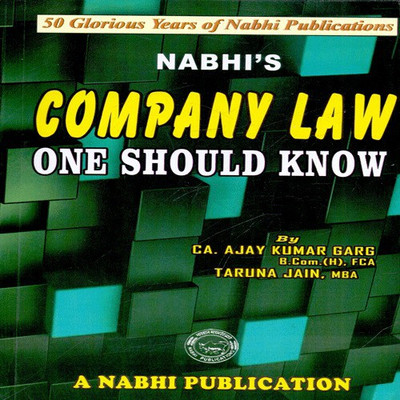 Company Law One Should know(English, Paperback, Ajay Kumar Garg, Taruna Jain)
