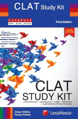 CLAT Study Kit (Legal Reasoning, English, Logical Reasoning, Mathematics and Legal Awareness & General Knowledge)(English, Paperback, Remya Krishna, Deepu Krishna)