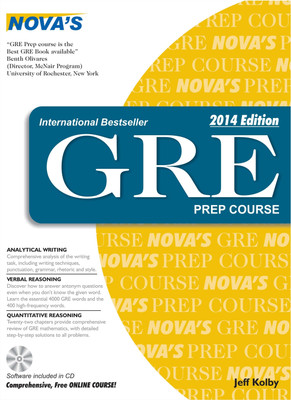 Novas GRE Prep Course 2014(English, Paperback, Kolby Jeff)