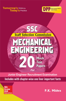 SSC Mechanical Engineering 20 Mock Test Papers(English, Paperback, P.K.Mishra)