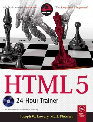HTML 5 24-Hour Trainer (with CD)(English, Paperback, Fletcher Mark)