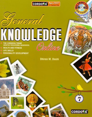 General Knowledge Online Class - 7(English, Paperback, Dhiren M. Doshi)