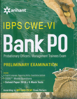 IBPS CWE-VI Bank PO (PO/MT) Preliminary Examination Single Edition(English, Paperback, Arihant Experts)