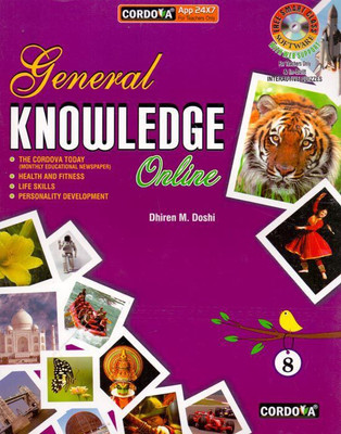 General Knowledge Online Class - 8(English, Paperback, Dhiren M. Doshi)