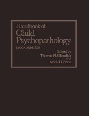 Handbook of Child Psychopathology(English, Paperback, unknown)