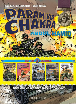 PARAM VIR CHAKRA: SET OF 5 BOOKS(English, Paperback, Rishi Kumar, Maj. Gen. Ian Cardozo)