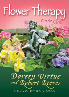 Flower Therapy Oracle Cards  - A 44 - Card Deck(English, Hardcover, Doreen Virtue, Robert Reeves)