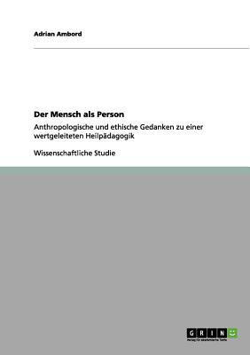 Der Mensch als Person(German, Paperback, Ambord Adrian)