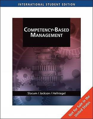 Competency-Based Management International ed of 11th revised ed Edition(English, Paperback, Hellriegel Don)