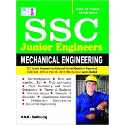 SSC Junior Engineer Mechanical Engineering(English, Paperback, V.V.K.Subburaj)