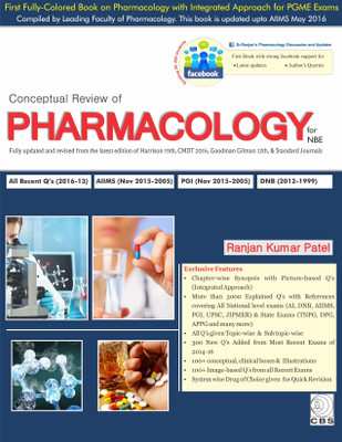 Conceptual Review of Pharmacology for NBE 1 Edition(English, Paperback, Ranjan Kumar Patel)