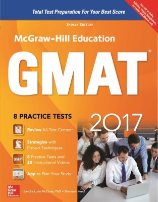 McGraw Hill Education GMAT 2017(English, Paperback, Shannon Reed, Sandra Luna McCune)