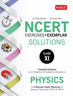 Ncert Exercises + Exemplar Solutions Physics - Class 11(English, Paperback, unknown)