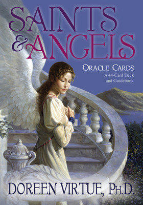 Saints & Angels Oracle Cards  - A 44 - Card Deck(English, Hardcover, Doreen Virtue)
