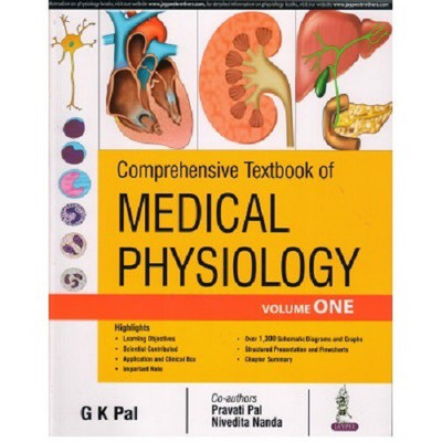 Comprehensive Textbook Of Medical Physiology (2 vol.set) 1st/2017(English, peparback, G K Pal)