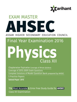 exam Master AHSEC (Assam Higher Secondary Education Council) Physics class 12th(English, Paperback, Experts Compilation)
