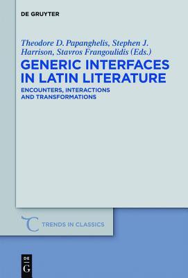 Generic Interfaces in Latin Literature(English, Hardcover, unknown)