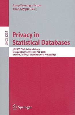 Privacy in Statistical Databases(English, Paperback, unknown)
