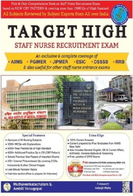 Target High Staff Nurse Recruitment Exam(English, Paperback, Muthuvenkatachalam S.)