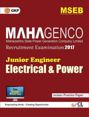 Maharashtra State Power Generation Corporation Ltd. (MAHAGENCO) Electrical & Power Engineering (Junior Engineer)(English, Paperback, GKP)