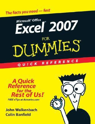 Excel 2007 For Dummies Quick Reference(English, Paperback, Walkenbach John)