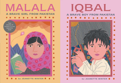 Malala a Brave Girl from Pakistan/Iqbal a Brave Boy from Pakistan(English, Paperback, Winter Jeanette)