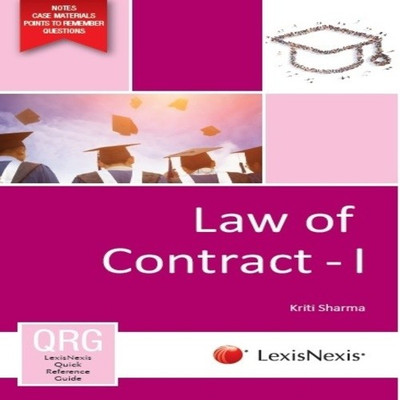 LexisNexis Quick Reference Guide : Law of Contract I(English, Paperback, Kriti Sharma)