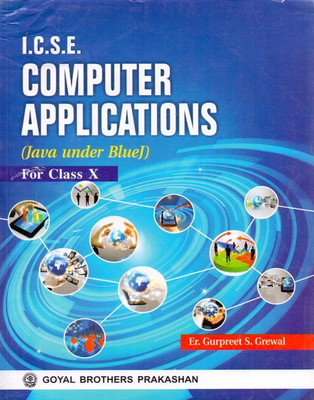 ICSE Computer Applications Java Under Bluej For Class-10(English, Paperback, Er Gurpreet)