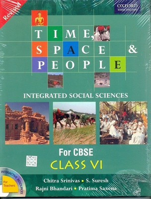 Time, Space & People Integrated Social Sciences for CBSE (Class - 6)(English, Paperback, Saxena)