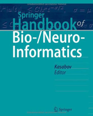 Springer Handbook of Bio-/Neuro-Informatics(English, Hardcover, unknown)